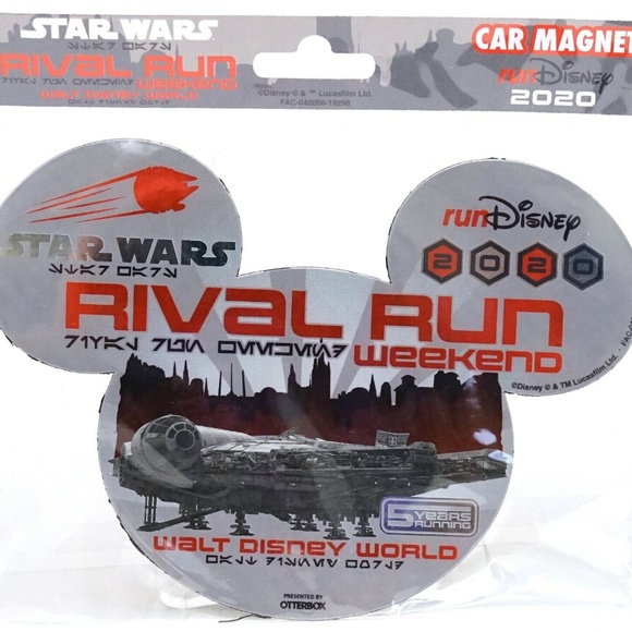 Disney 2020 runDisney Star Wars Rival Magnet - Picture 1 of 1